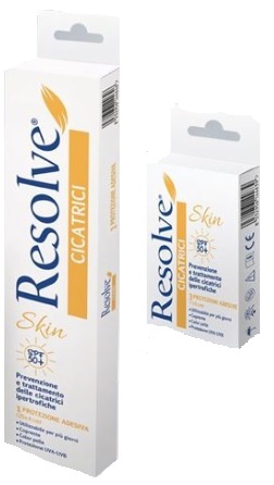 RESOLVE CICATRICI SKIN SPF 50+ 1 PROTEZIONE DA 25X4 CM - Parafarmacia Mostacciano