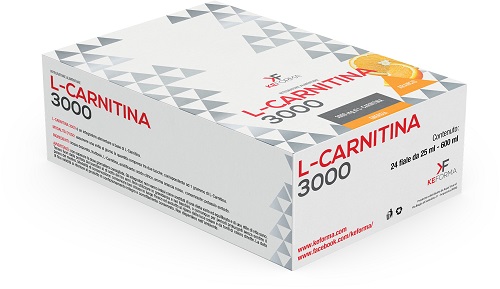 L CARNITINA 3000 MG 24 FLACONCINI 25 ML ARANCIA - Parafarmacia Mostacciano