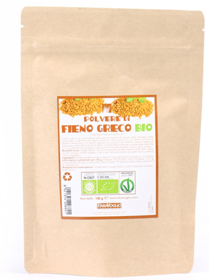 FIENO GRECO POLVERE BIO 100 G - Parafarmacia Mostacciano