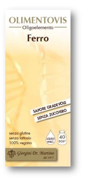 FERRO OLIMENTOVIS 200 ML - Parafarmacia Mostacciano