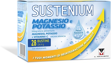 SUSTENIUM MAGNESIO E POTASSIO 28 BUSTE - Parafarmacia Mostacciano