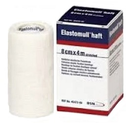BENDA ELASTICA AUTOADESIVA ELASTOMULL HAFT COMPRESSIONE FORTE 8X400 CM - Parafarmacia Mostacciano