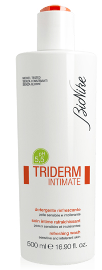 TRIDERM INTIMATE DETERGENTE RINFRESCANTE PH 5,5 500 ML - Parafarmacia Mostacciano