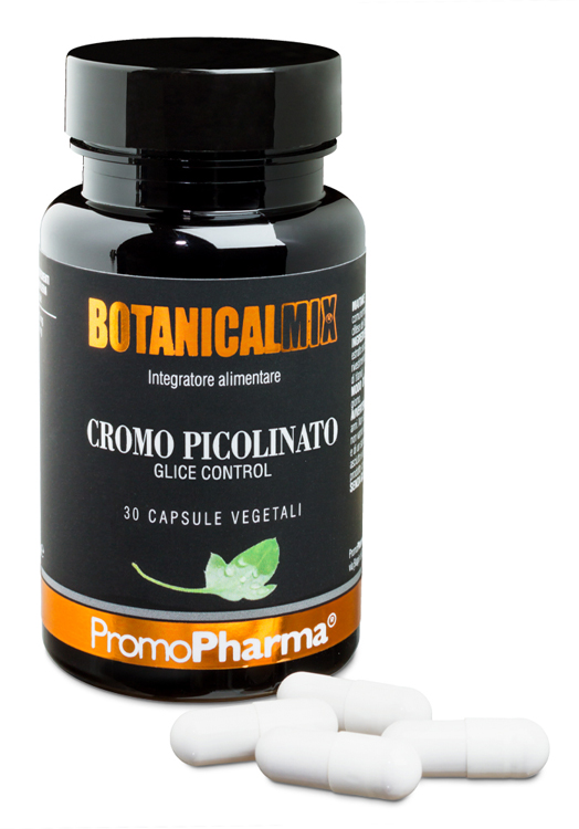 CROMO PICOLINATO GLICE CONTROL BOTANICAL MIX 30 CAPSULE - Parafarmacia Mostacciano