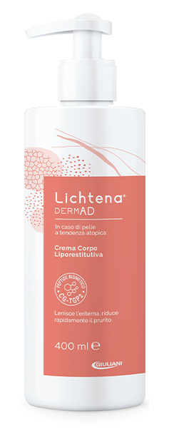 LICHTENA DERMAD CREMA CORPO 400 ML - Parafarmacia Mostacciano