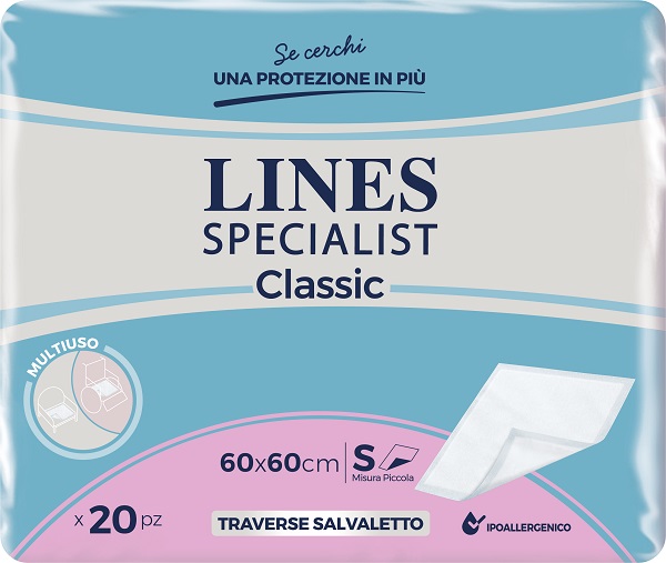 TRAVERSA LINES SPECIALIST CLASSIC TRAVERSA 60 X 60 CM 20 PEZZI - Parafarmacia Mostacciano