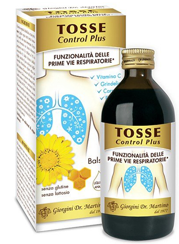 TOSSE CONTROL PLUS 200 ML LIQUIDO ANALCOLICO - Parafarmacia Mostacciano