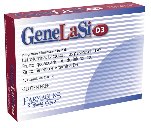 GENELASI D3 20 CAPSULE 450 MG - Parafarmacia Mostacciano