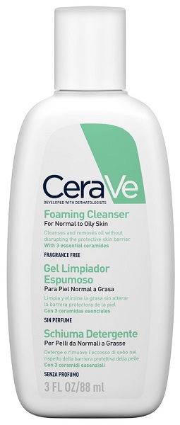 CERAVE SCHIUMA DETERGENTE VISO 88 ML - Parafarmacia Mostacciano