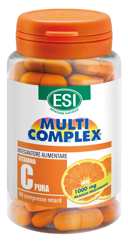ESI MULTICOMPLEX VITAMINA C PURA 1000 MG RETARD 90 COMPRESSE - Parafarmacia Mostacciano