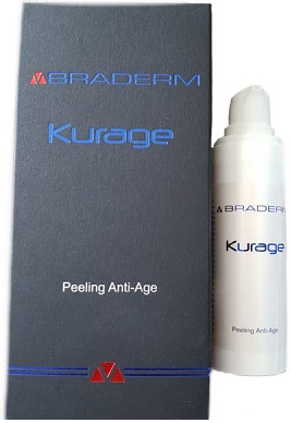 KURAGE CREMA ANTIAGE ESFOLIANTE 30 ML BRADERM - Parafarmacia Mostacciano