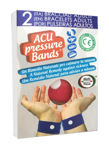 BRACCIALE ACU PRESSURE BAND ADULTI 2 PEZZI - Parafarmacia Mostacciano