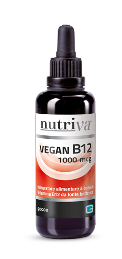NUTRIVA VEGAN B12 LIQUIDO 1000MCG - Parafarmacia Mostacciano