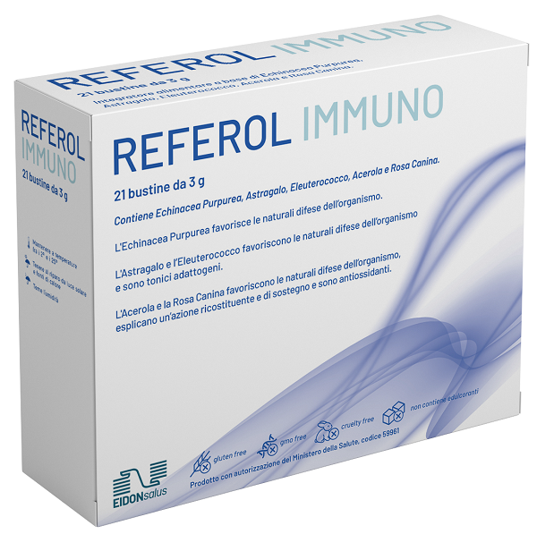 REFEROL IMMUNO 21 BUSTE 3 G - Parafarmacia Mostacciano