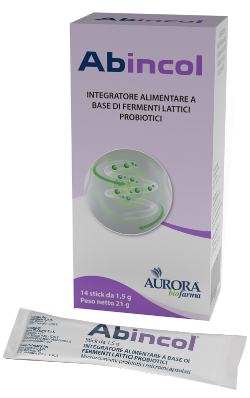 ABINCOL 14 STICK OROSOLUBILI - Parafarmacia Mostacciano