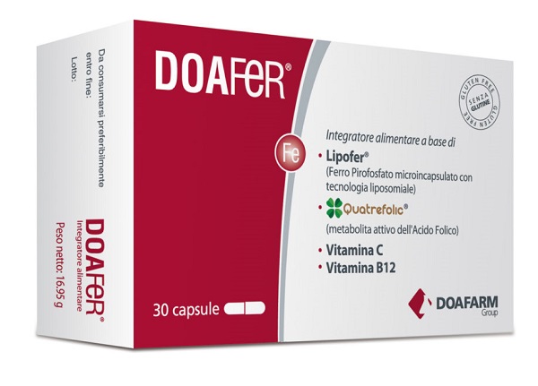 DOAFER 30 CAPSULE - Parafarmacia Mostacciano