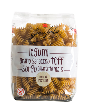 GAROFALO FUSILLI PASTA SENZA GLUTINE LEGUMI E CEREALI 400 G - Parafarmacia Mostacciano