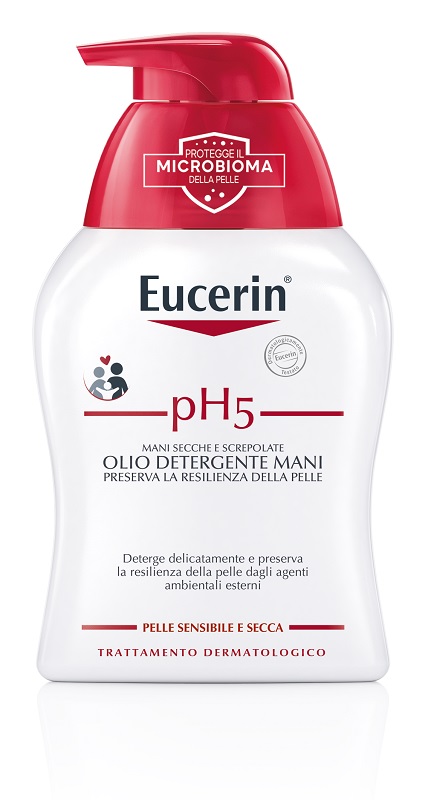 EUCERIN PH5 OLIO DETERGENTE MANI SECCHE E SCREPOLATE 250 ML - Parafarmacia Mostacciano