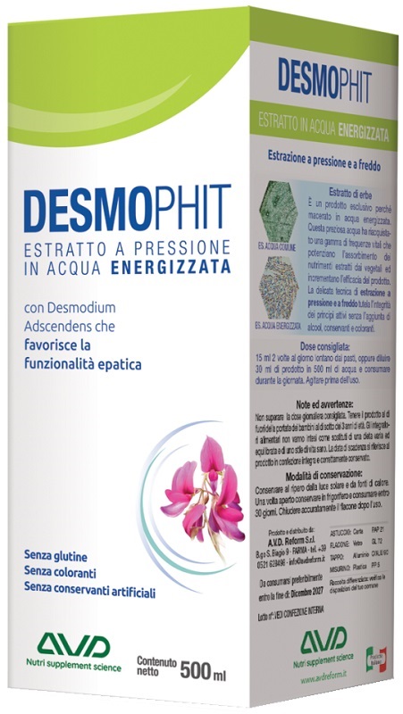 DESMOPHIT LIQUIDO 500 ML - Parafarmacia Mostacciano