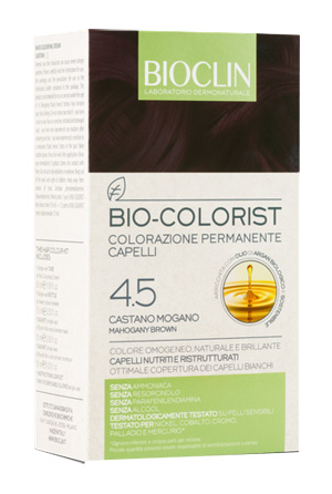 BIOCLIN BIO COLORIST 4,5 CASTANO MOGANO - Parafarmacia Mostacciano