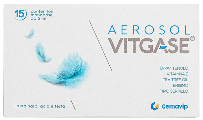 VITGASE AEROSOL 15 FLACONCINI 25 ML - Parafarmacia Mostacciano