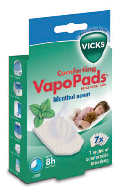 VICKS VAPOPADS MENTHOL SCENT 7 PEZZI - Parafarmacia Mostacciano