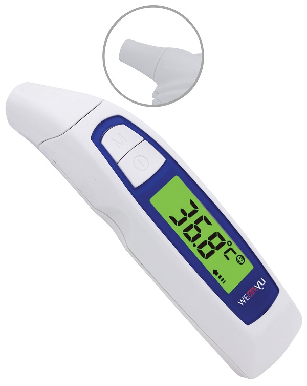 TERMOMETRO FRONTE ORECCHIO OGGETTI WECAREYU FEVER MULTIUSE 1 PEZZO - Parafarmacia Mostacciano