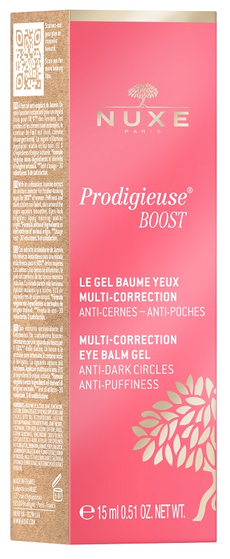 NUXE PRODIGIEUSE BOOST GEL BALSAMO OCCHI MULTI-CORREZIONE 15 ML - Parafarmacia Mostacciano