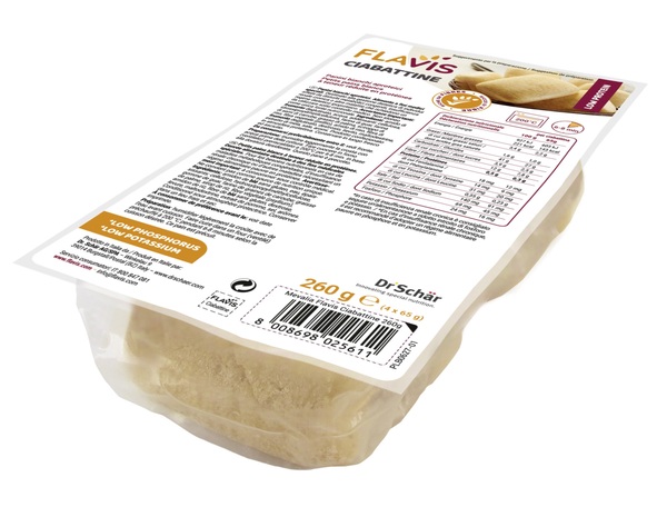 FLAVIS CIABATTINE 260 G - Parafarmacia Mostacciano