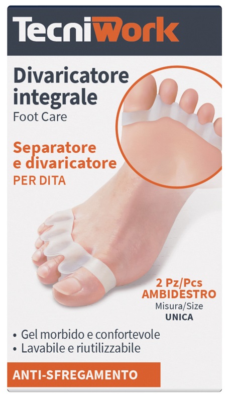 SEPARATORE INTEGRALE DITA 2 PEZZI - Parafarmacia Mostacciano