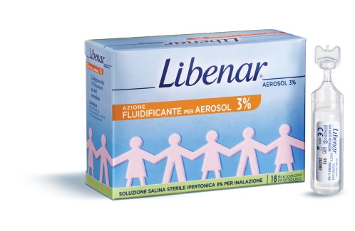 LIBENAR 18 FIALE AEROSOL IPERTONICHE 3% - Parafarmacia Mostacciano