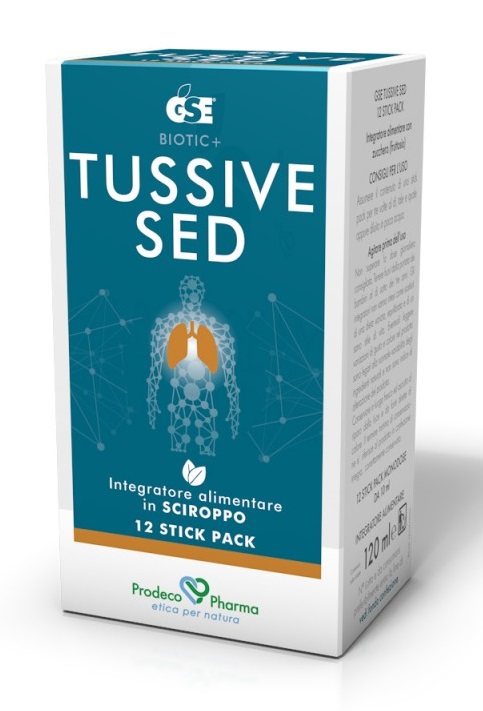 GSE TUSSIVE SED 12 STICKPACK - Parafarmacia Mostacciano