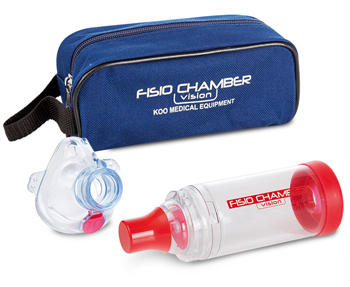 FISIOCHAMBER VISION PLUS INFANT CAMERA DI INALAZIONE ANTI STATICA CON MASCHERA PANDA - Parafarmacia Mostacciano