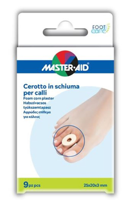 PROTEZIONE MASTER-AID IN SCHIUMA PER CALLI SPESSORE 3 MM 9 PEZZI - Parafarmacia Mostacciano