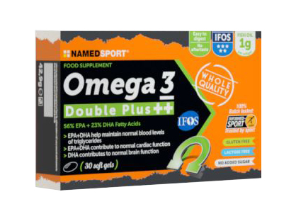 OMEGA 3 DOUBLE PLUS++ 30 SOFT GEL - Parafarmacia Mostacciano