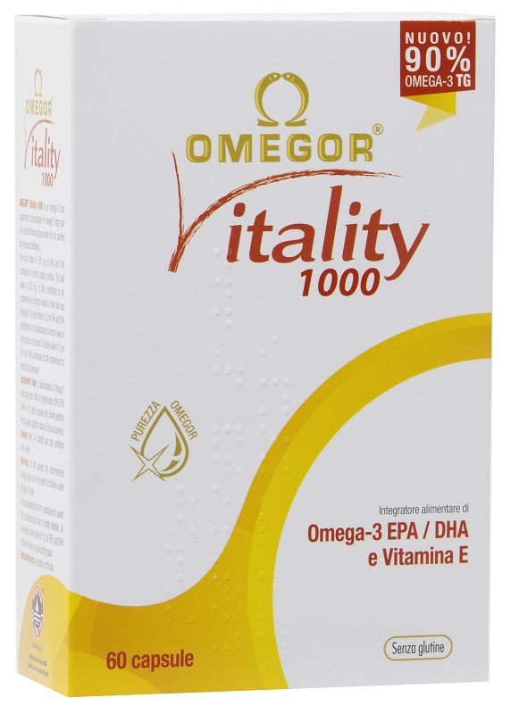 OMEGOR VITALITY 1000 60 CAPSULE MOLLI - Parafarmacia Mostacciano
