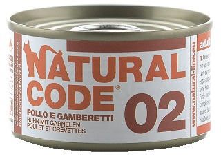 NATURAL CODE 02 POLLO E GAMBERETTI - Parafarmacia Mostacciano