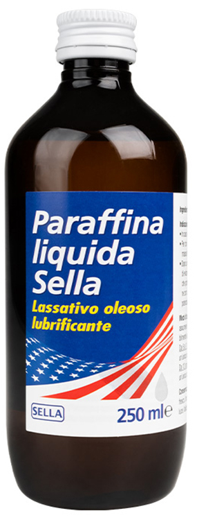 PARAFFINA LIQUIDA MD LASSATIVO 250 ML SELLA SENZA ASTUCCIO - Parafarmacia Mostacciano