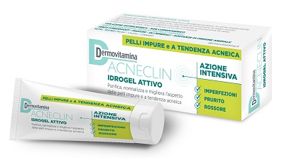 DERMOVITAMINA ACNECLIN IDROGEL ATTIVO AZIONE INTENSIVA 40 ML - Parafarmacia Mostacciano