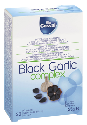 BLACK GARLIC COMPLEX 30 CAPSULE - Parafarmacia Mostacciano