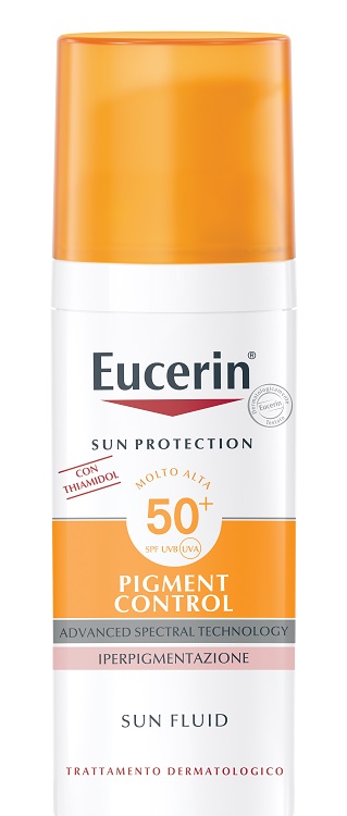 EUCERIN SUN PROTECTION SPF 50+ PIGMENT CONTROL SUN FLUID 50 ML - Parafarmacia Mostacciano