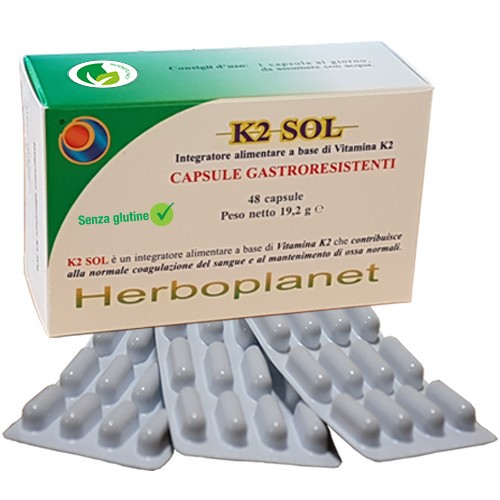 K2 SOL 48 CAPSULE - Parafarmacia Mostacciano