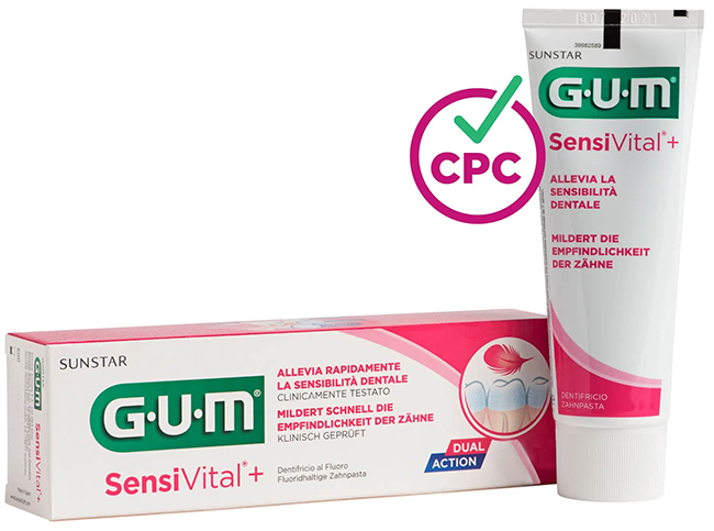GUM SENSIVITAL + DENTIFRICIO 75 ML - Parafarmacia Mostacciano
