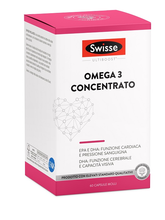 SWISSE OMEGA 3 CONCENTRATO 60 CAPSULE - Parafarmacia Mostacciano