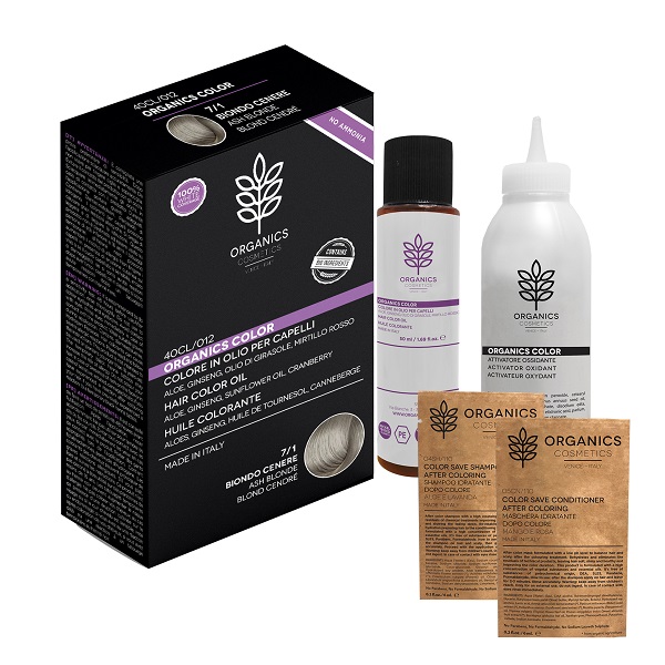 ORGANICS PHARM ORGANICS COLOR 7/1 BIONDO CENERE - Parafarmacia Mostacciano