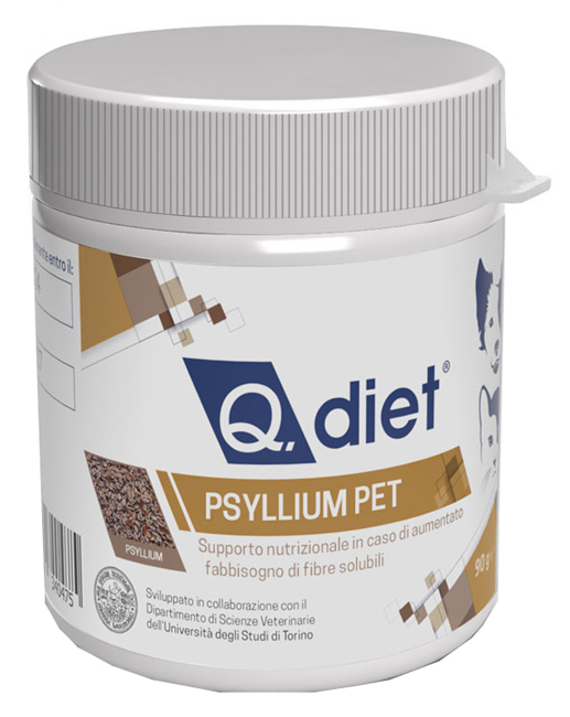 Q DIET PSYLLIUM PET POLVERE 90 G - Parafarmacia Mostacciano