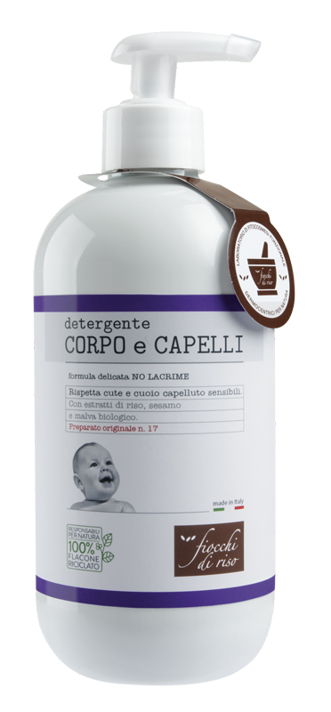 FIOCCHI DI RISO DETERGENTE CAPELLI E CORPO 400 ML - Parafarmacia Mostacciano