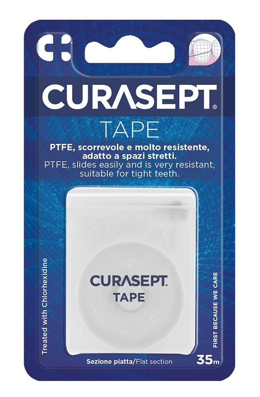CURASEPT FLOSS PTFE TAPE CLOREXIDINA - Parafarmacia Mostacciano