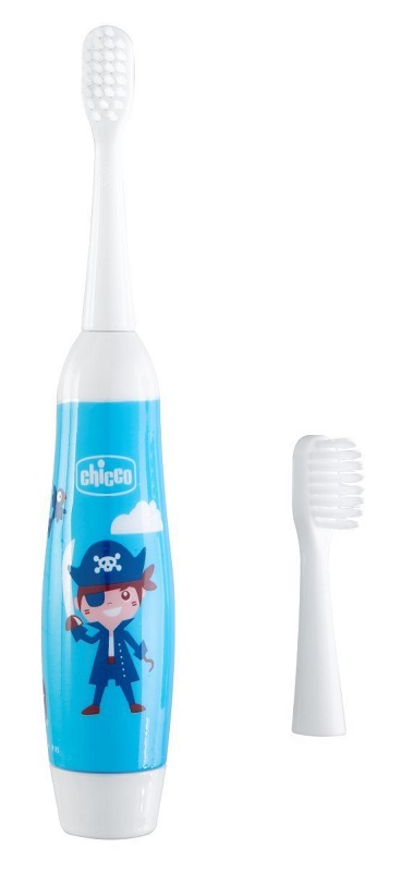CHICCO SPAZZOLINO ELETTRICO AZZURRO - Parafarmacia Mostacciano