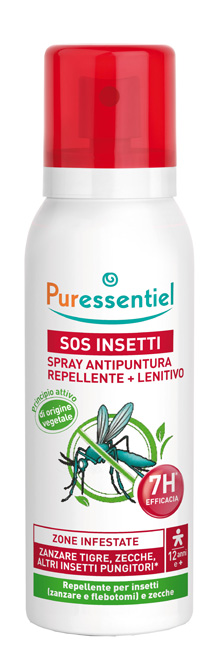 PURESSENTIEL SPRAY ANTIPUNTURA SOS INSETTI PMC 75 ML - Parafarmacia Mostacciano